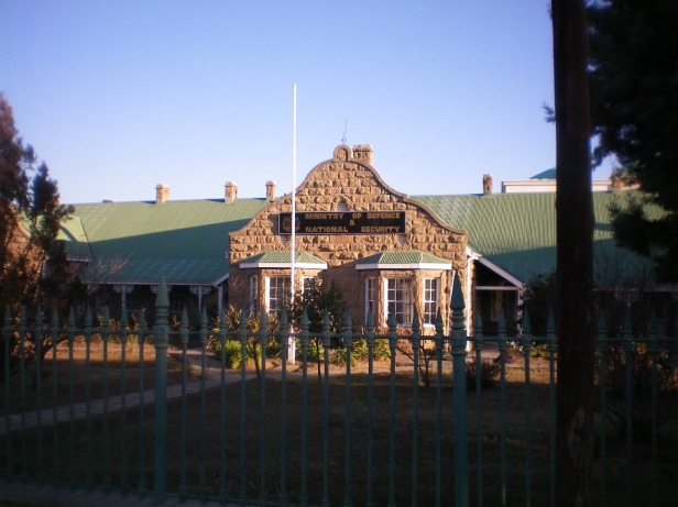 Ministerio de Defensa en Maseru, Lesotho